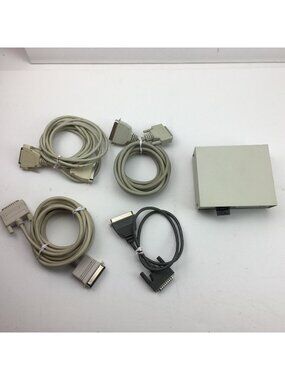 PC Concepts A/B Switch Box With Parallel Port Cables Bundle